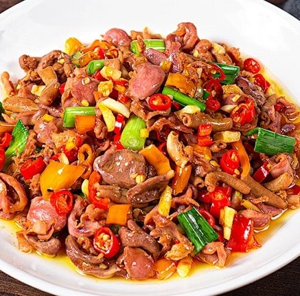 Turşu Biberli Tavuk Mideleri (泡椒炒鸡胗)